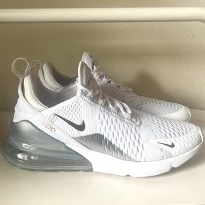 Nike Air 270 White/Metallic Gold
